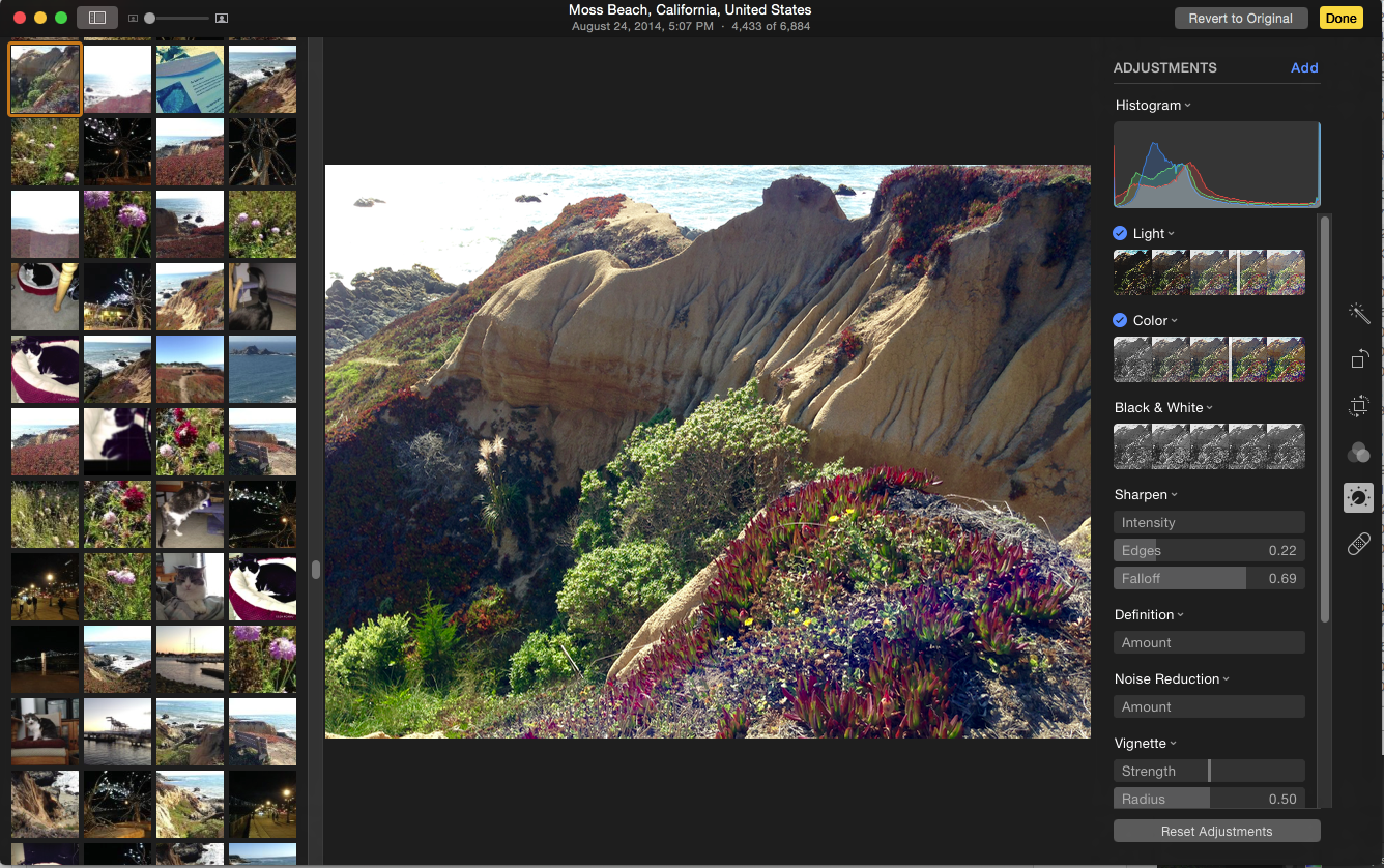 Editing collections and moments in photos app on mac desktop